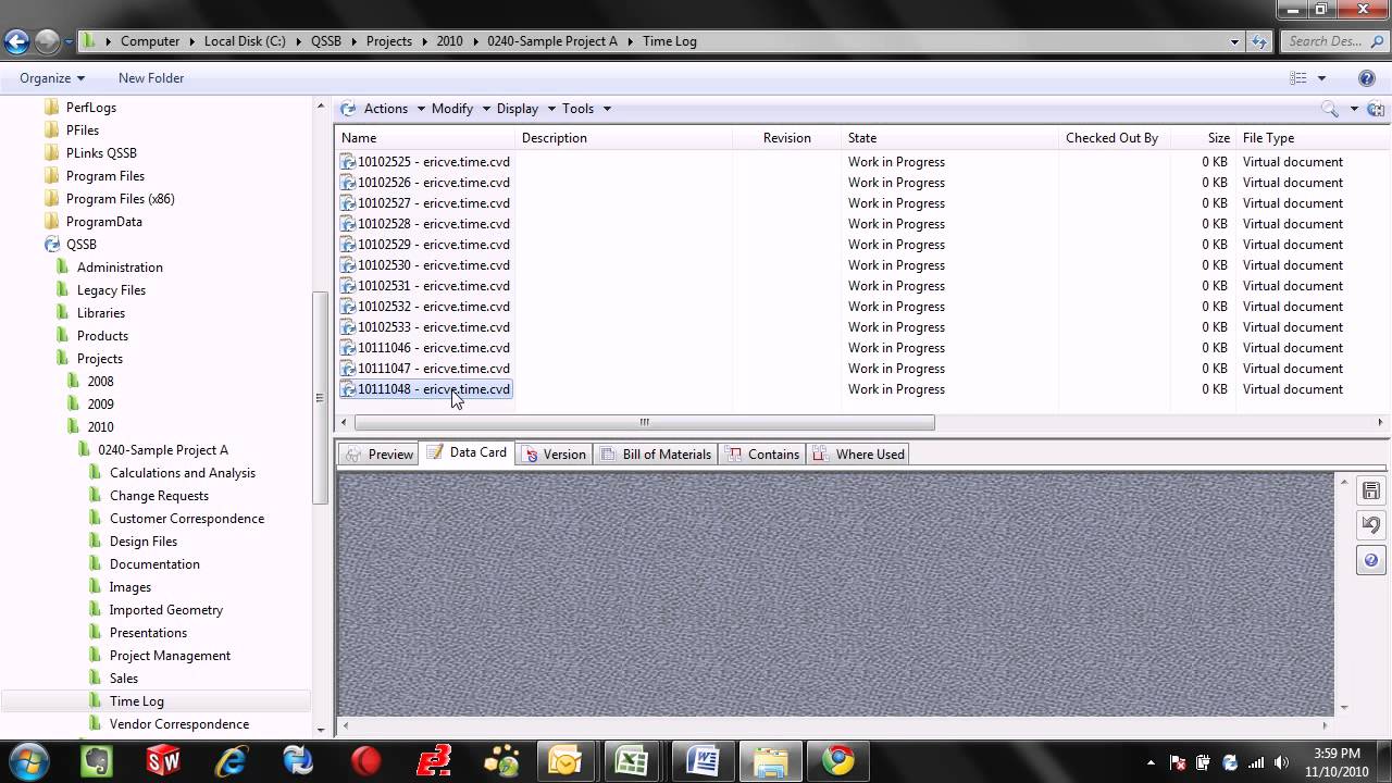 SR&ED Time Logging in SOLIDWORKS PDM Professional - YouTube