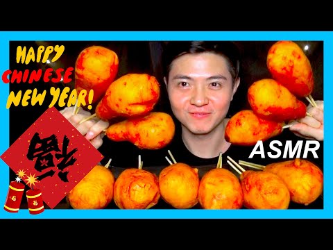 咀嚼音，食べる音，ASMR，MUKBANG，アメリカンドッグ，CORN DOGS，먹방，台灣吃播，熱狗，EATING SHOW，Happy Chinese New Year!!!