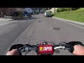 Moto VR180 POV street test