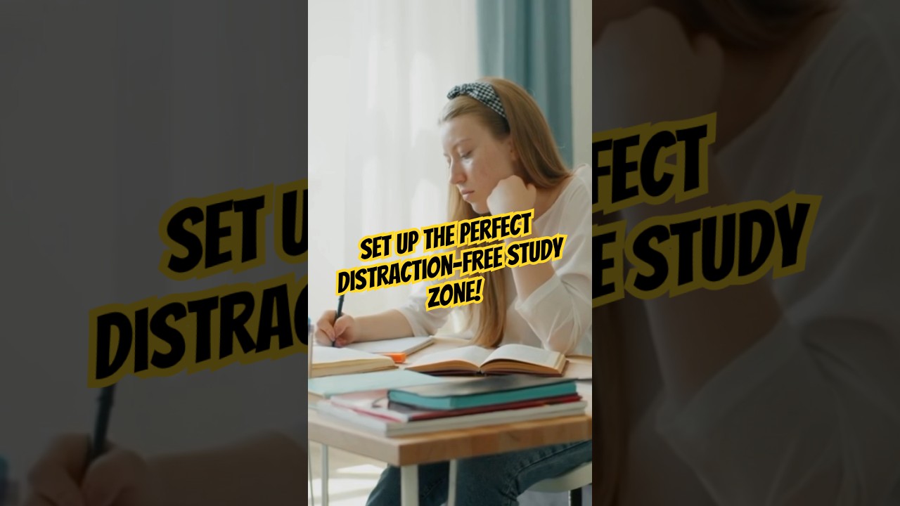 Set Up the Perfect Distraction-Free Study Zone! | 
