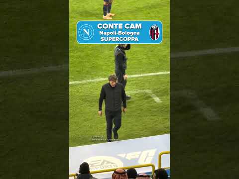 Video CONTE CAM Napoli-Bologna SUPERCOPPA