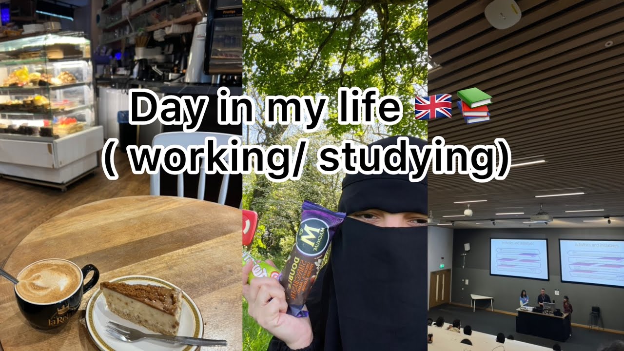 A DAY IN MY LIFE as an international student in Bristol 🇬🇧🇩🇿 ( working ...