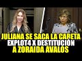 JULIANA OXENFORD RESPALDA A ZORAIDA ÁVALOS: «DECISION ANTIDEMOCRATICA»