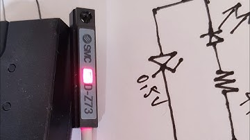 Ligando o Sensor Magnético 2 fios D-Z73 SMC