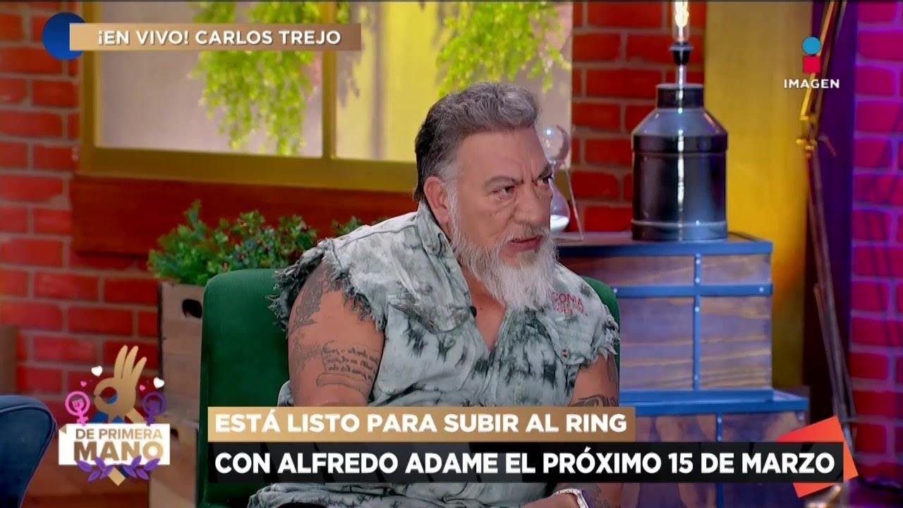 EN VIVO Carlos Trejo está LISTO para enfrentar a Alfredo Adame en el RING