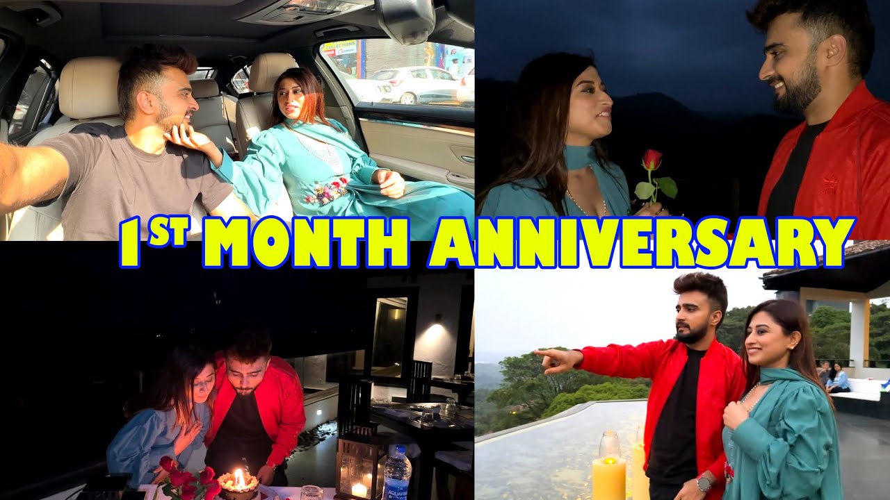 SURPRISED HER 😱😍 ON OUR 1ST MONTH ANNIVERSARY  || IN SCOTLAND OF INDIA ||