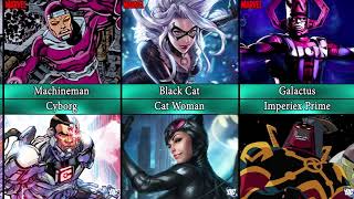 Celebrity MARVEL VS DC COPYCAT CHARACTERS EXTREME part 1|| #marvel #dccomics #dccomics #copycat Wealth