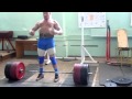 Вербицкий Михаил становая тяга без экипы 280 кг с.в. 95 кг (возраст 63 года) !!!
