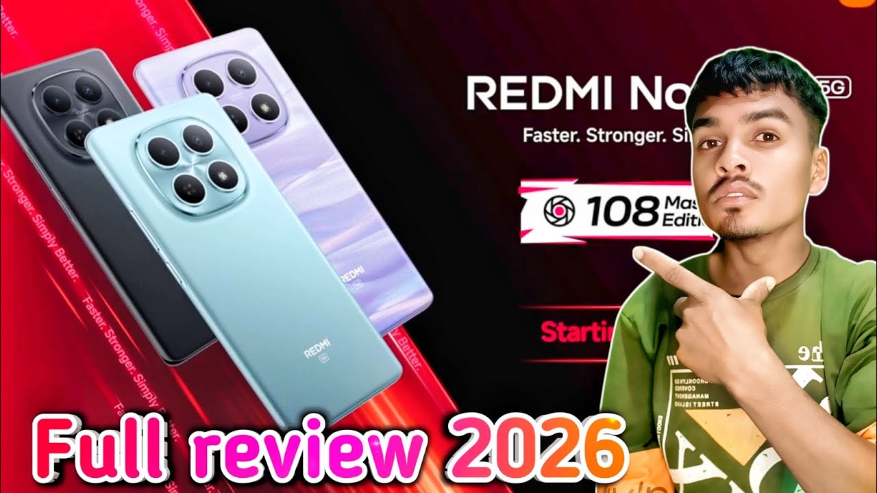 ₹25,000 में BEST Smartphone 2026? 🔥 Redmi Note 15 Full Review | Camera, Battery, Performance | 