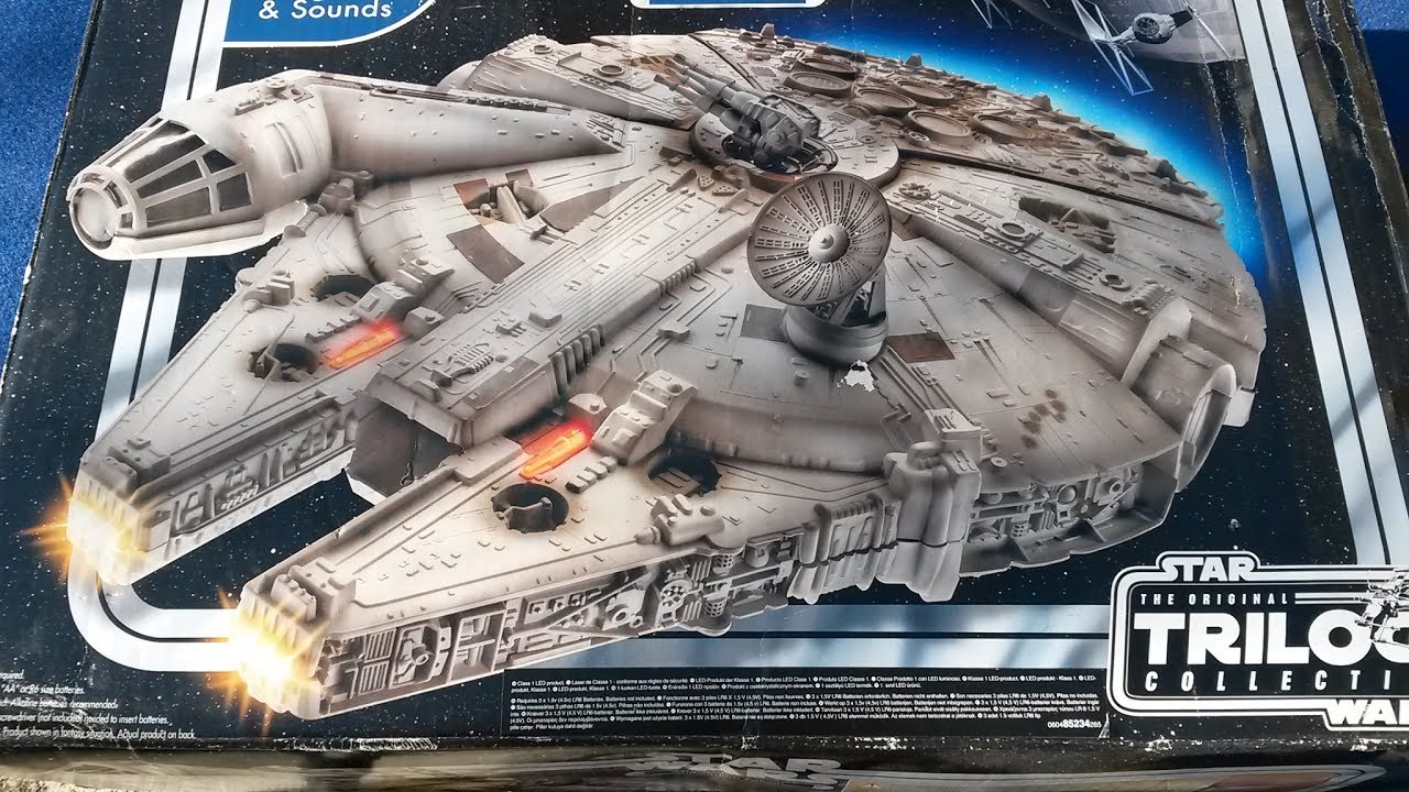 Faucon Millenium Hasbro De 05 Star Wars Youtube