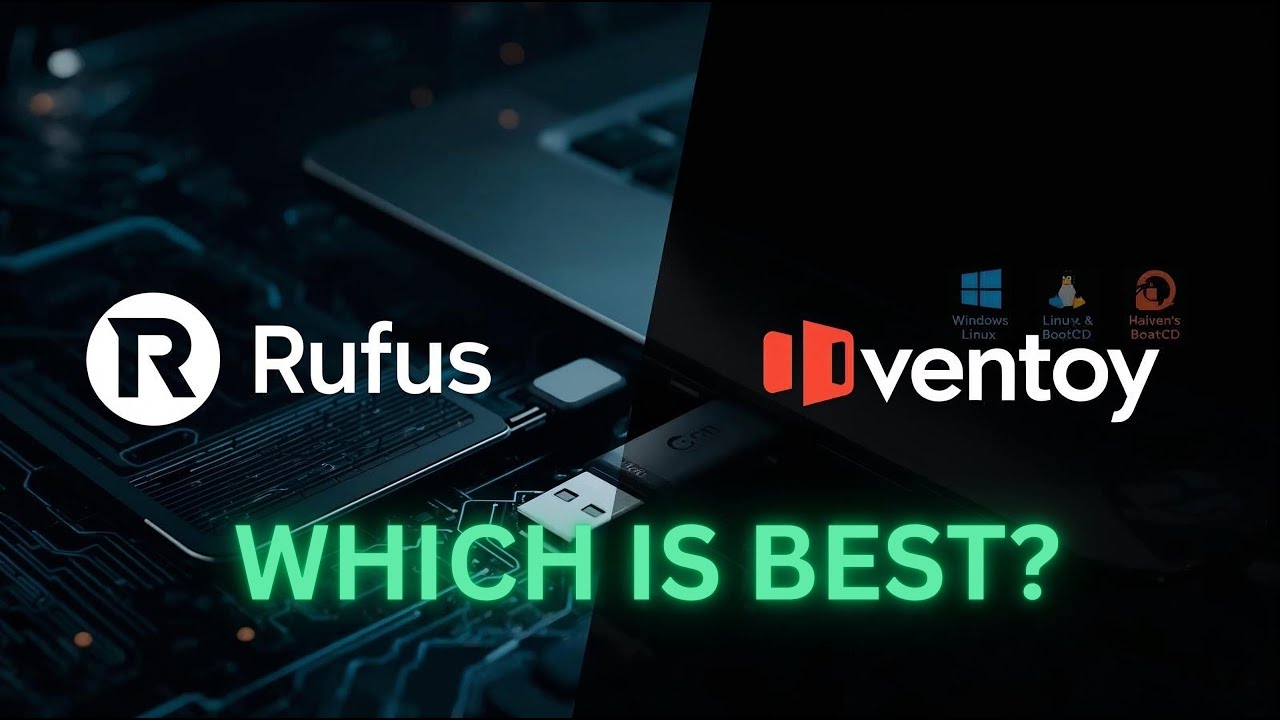 Ventoy vs Rufus | Which Is the Best Bootable USB Tool?