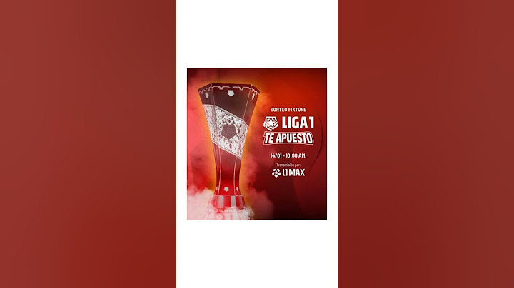 Anuncio Sorteo Fixture Liga 1 Te Apuesto 2025