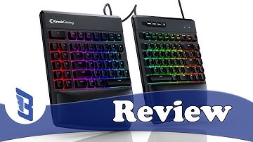 Kinesis Gaming Freestyle Edge RGB Split Mechanical Keyboard Review