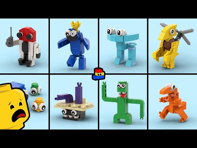 Rainbow Friends Chapter 2: How to make ALL the monsters out of LEGO 