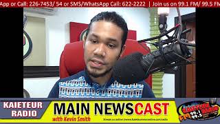 News at Noon| 27th Aug 2021 | Kaieteur Radio