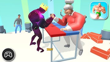 Muscle Rush: Smash Running - Gameplay Walkthrough Part 57 - Game Levels 268-271 (iOS, Android)