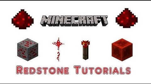 Minecraft Redstone Tutorials #1