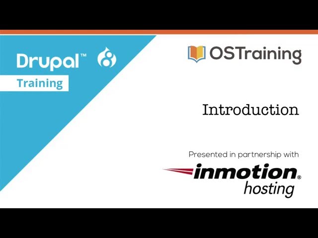 Build Your First Drupal 8 Site, Lesson 2: Introduction