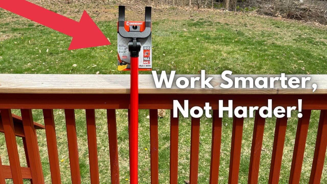 Working On The Deck? Crescent 44" Indexing Deck Removal Bull Bar 