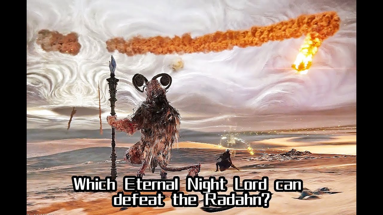 Starscourge Radahn vs All Everdark Sovereigns - Nightreign