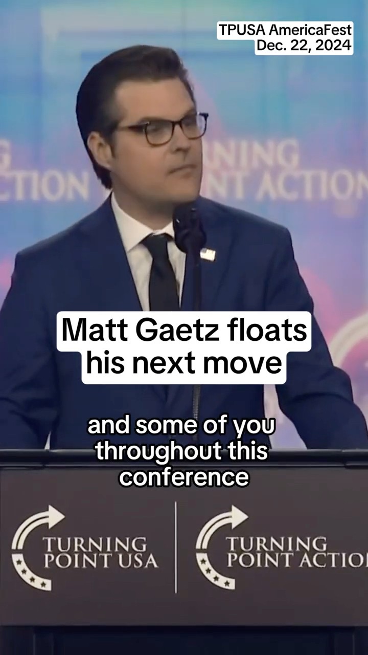 Matt Gaetz floats his next move