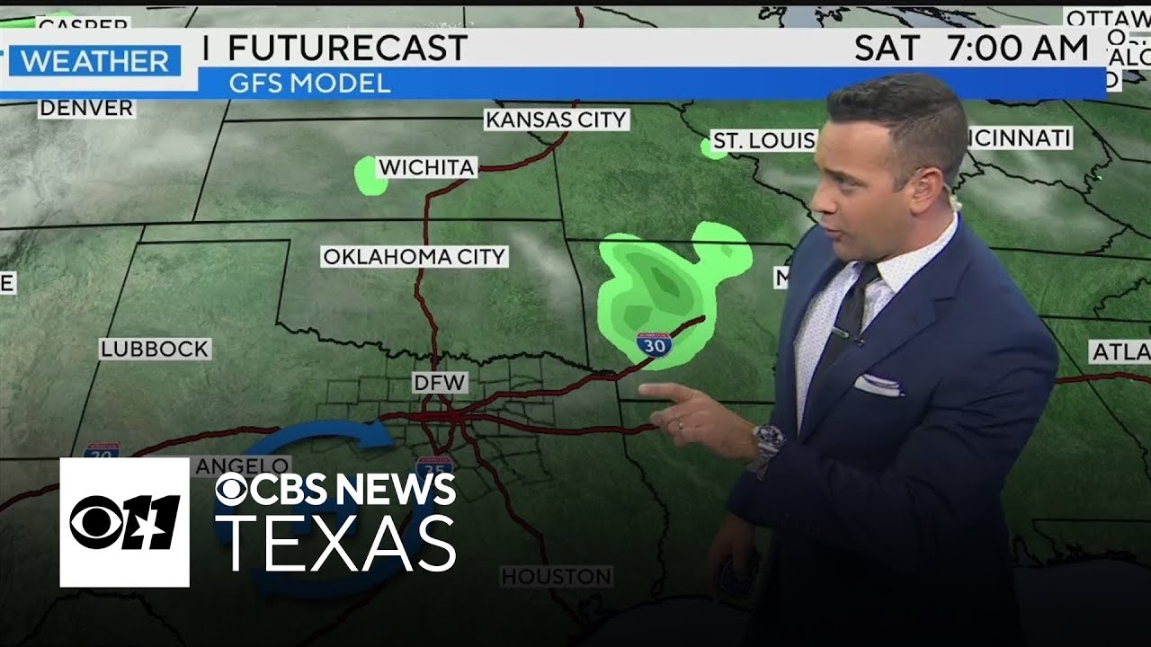 Warm, dry conditions persist in North Texas - YouTube