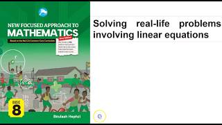 How to solve real life word problems involving linear equations