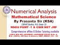 Integration in numerical analysis | Numerical Analysis | By Prasanta Sir (KSA), CSIR NET Qualified