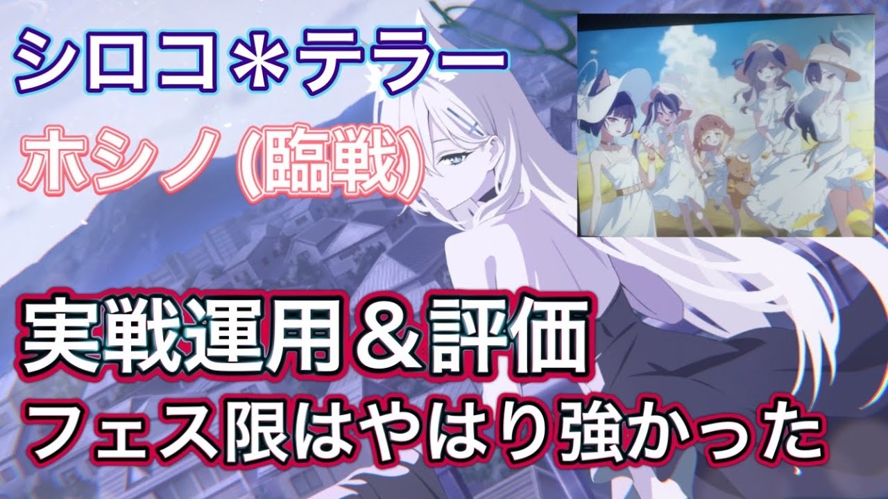 ブルアカ 飛び越える ホシノとシロコセット