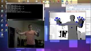 Hand/Fingertip Tracking with OpenNI & OpenCV