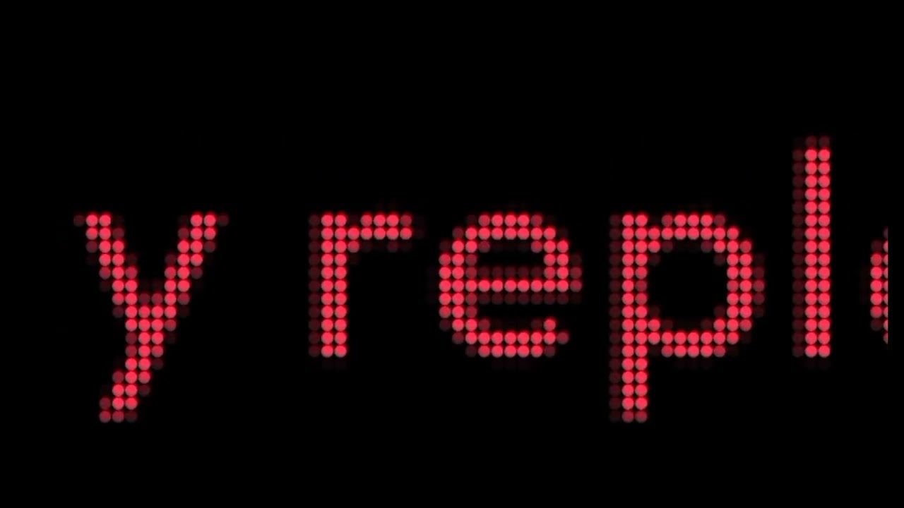 Love Confession 💖(Soft & Sweet) || LED Scroller Banner Running Text Display