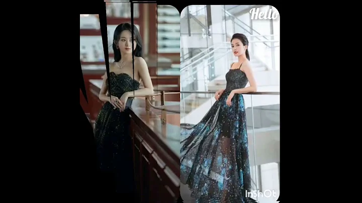 Chinese Actress Zhao Liying and Bai Lu in same col...