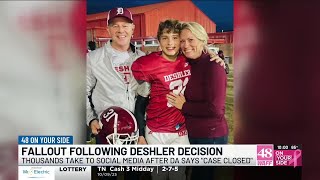 Madison County DA addresses fallout on social media around Deshler case