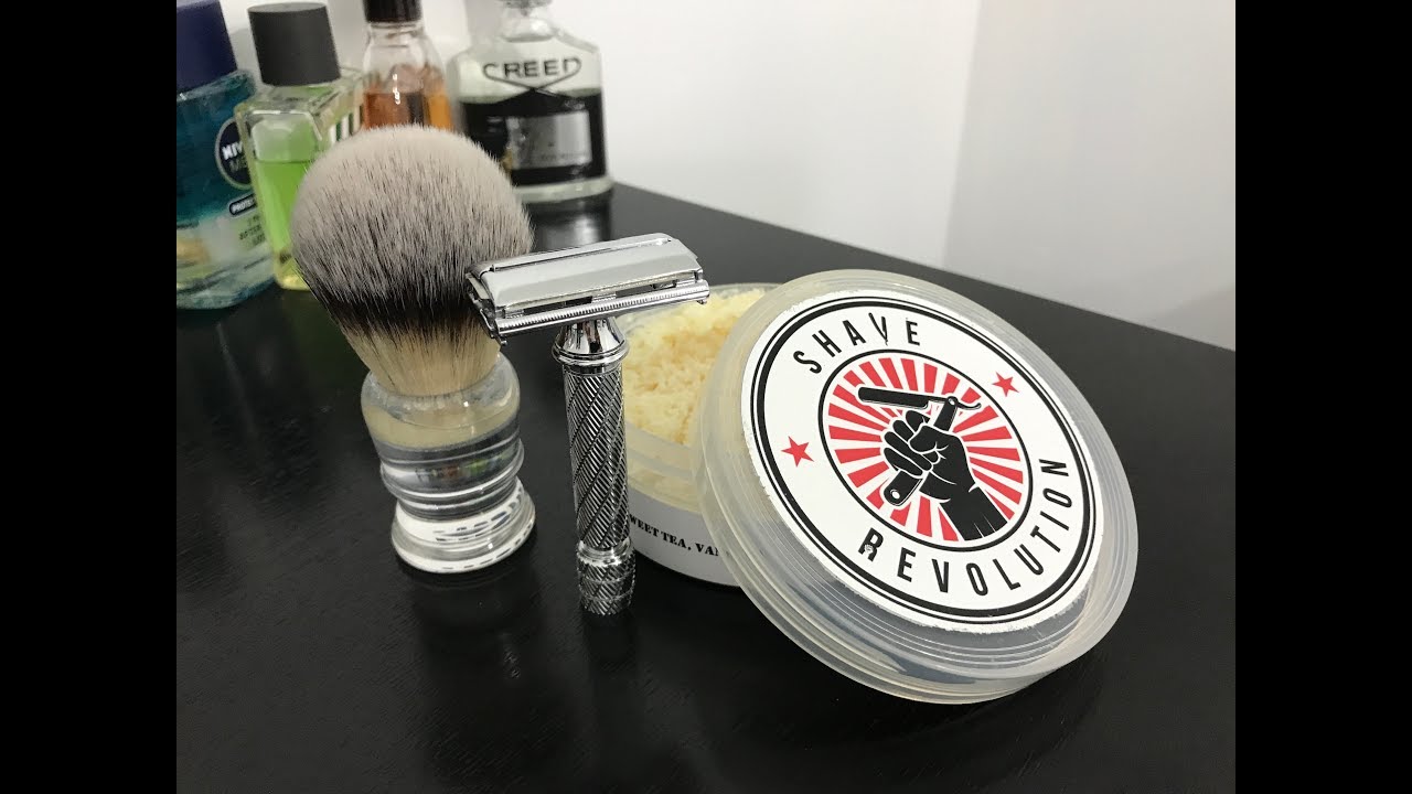 Shave Revolution "The Bourbon Room" Ever Ready Brush, Parker 87r, Nacet