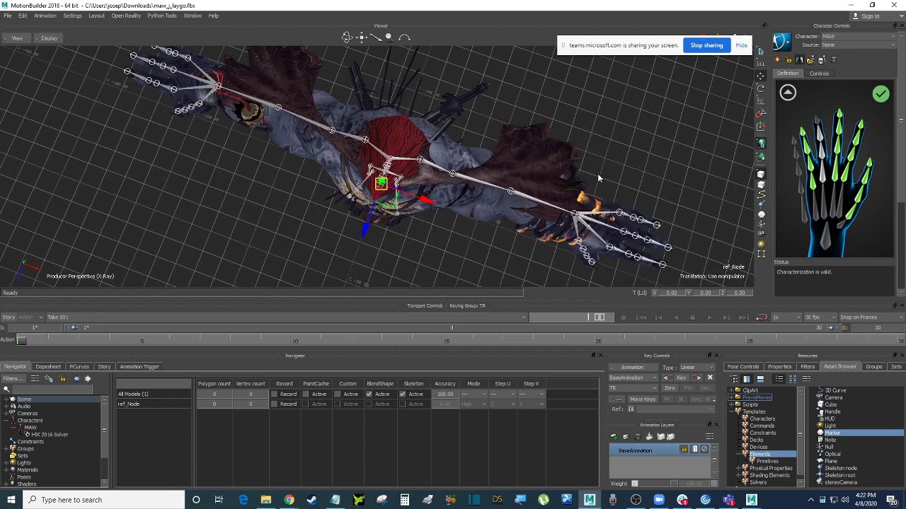 Motionbuilder Animating Scale on Control Rig YouTube