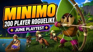 Minimo | Chaos and Coordination: 200-Player Roguelike in Action | #mmorpg #gaming #roguelike