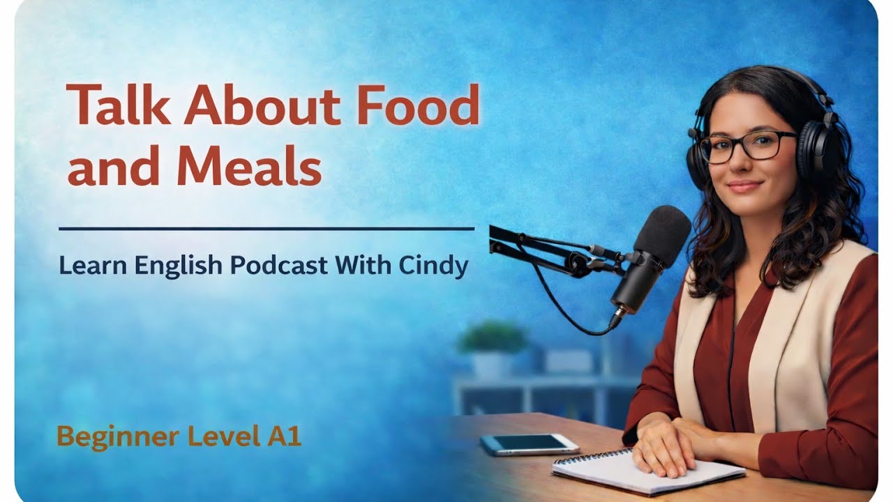 How To Talk About Food and Meals In English| Learn English Conversation 