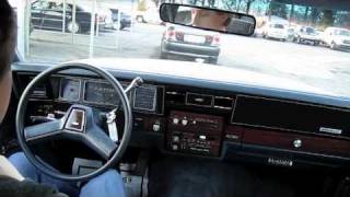 Тест-драйв Chevrolet Caprice Classic 1990 года выпуска (запуск, двигатель, тур)