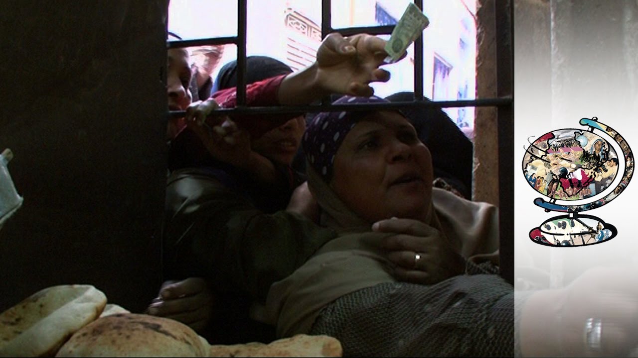Riots In Egypt As Population Go Hungry (2008)
