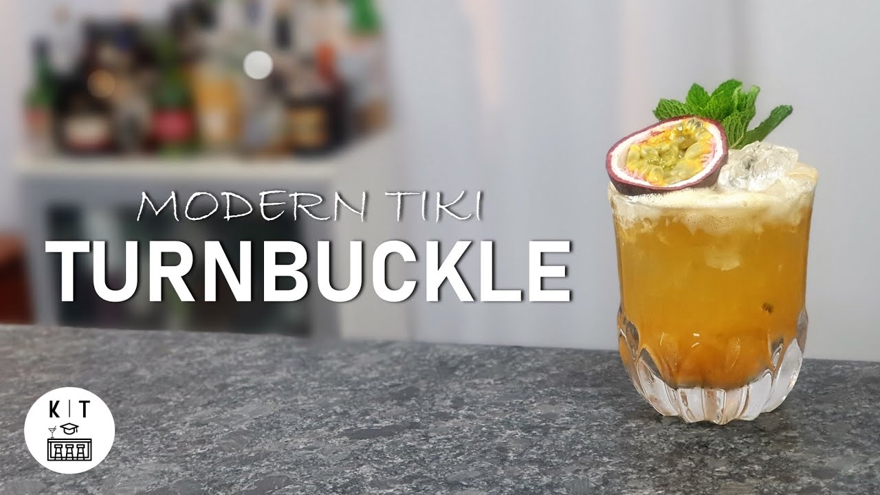 Turnbuckle Cocktail Modern TikiDrink mit Artischockenlikör YouTube