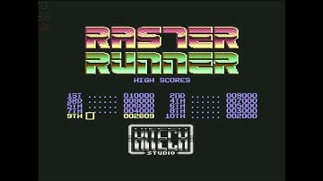 Raster Runner - Commodore 64