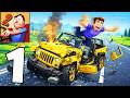 Faily Brakes 2 Gameplay Walkthrough Part 1- Epic Car Chaos (Android,iOS)