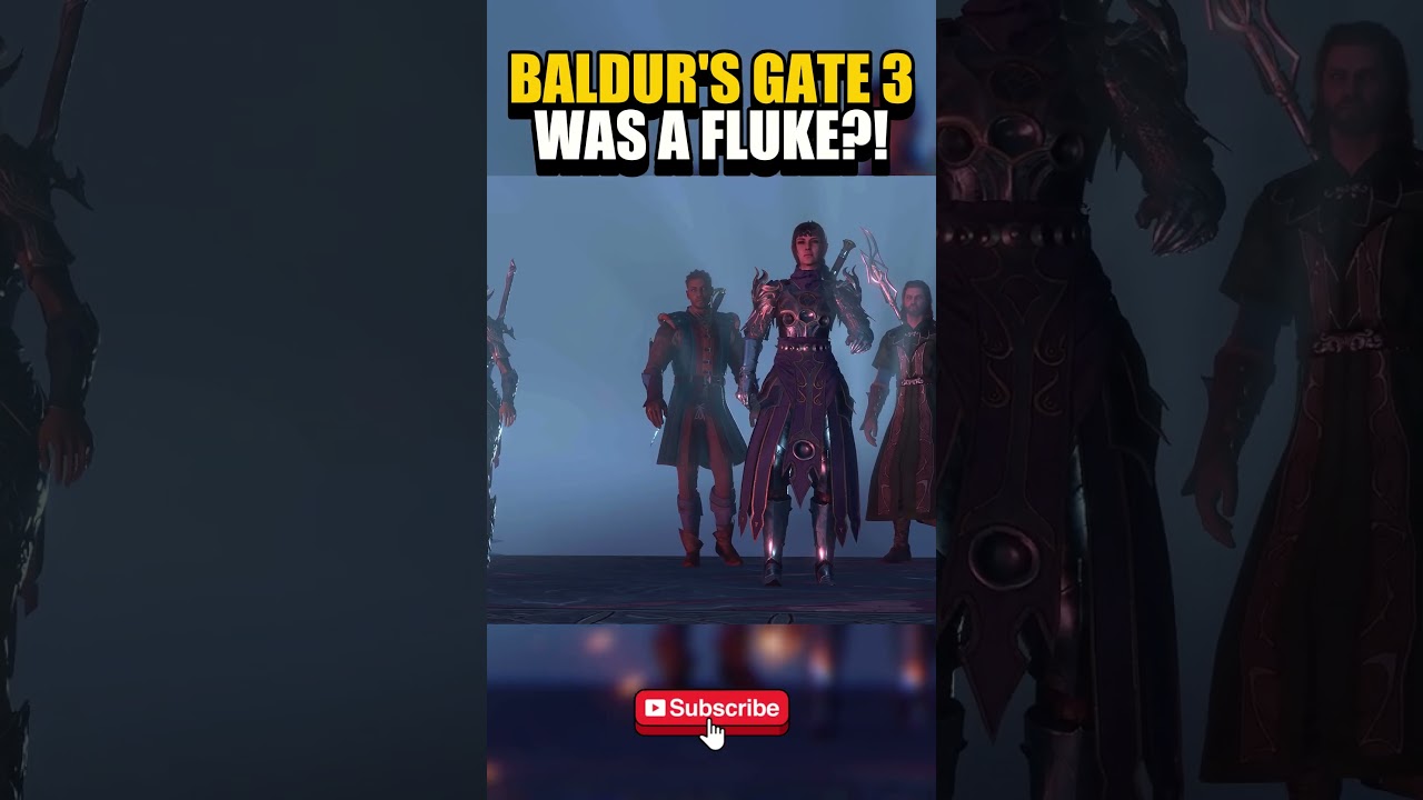 Baldur's Gate 3 Was A Fluke?!