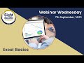 Webinar Wednesday: Your Number’s Up: Figuring out Excel Basics