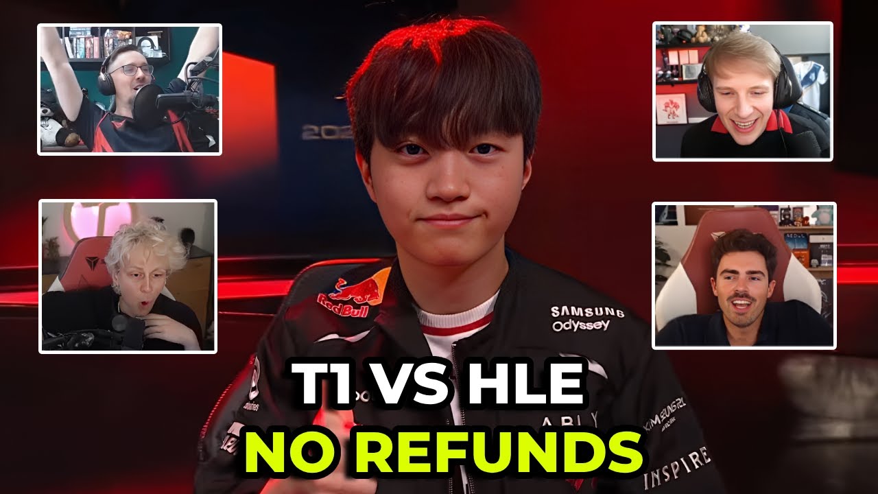 Стримеры отреагировали на первый матч T1 против HLE в 2026 году, и это просто безумие!