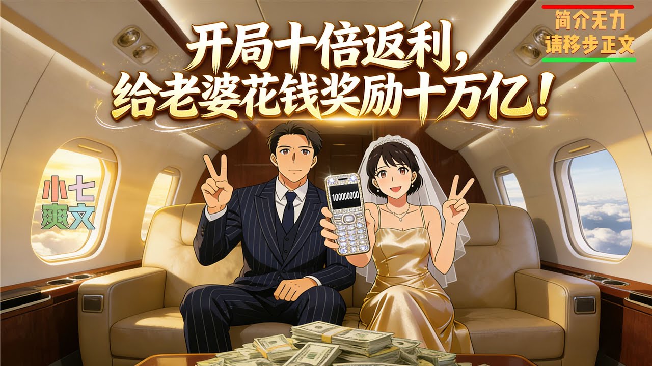 🔥老婆偷户口本和我领证后，我绑定了十倍返利系统！靠着给老婆花钱系统奖励我十万亿！#神豪 #系统 #返利 #亿 #分手 #校花 #打脸 #消费 #黑卡 #返现 #小七爽文