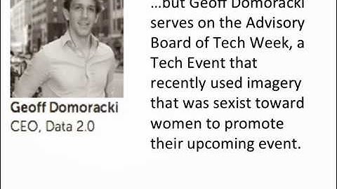 Geoff Domoracki, Techweek Board Member