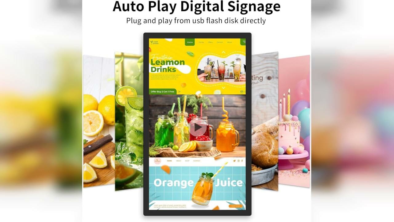Review: 15.6" Digital Signage Display 10000 mAh Capacitive Touch Screen Advertising Display wi...