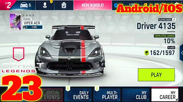 [Part 23] Asphalt 9 legends ll Android/IOS ll Walkthrough - Complete High Graphics Game On Android