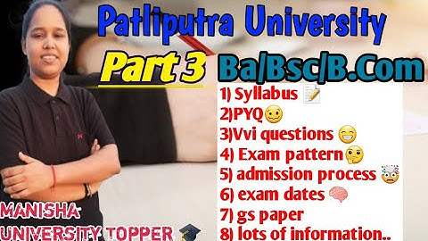 ppu part 3 exam pattern|ppu ba part 3 history/pol science/economics vvi questions|ppu part 3 gs qu.|